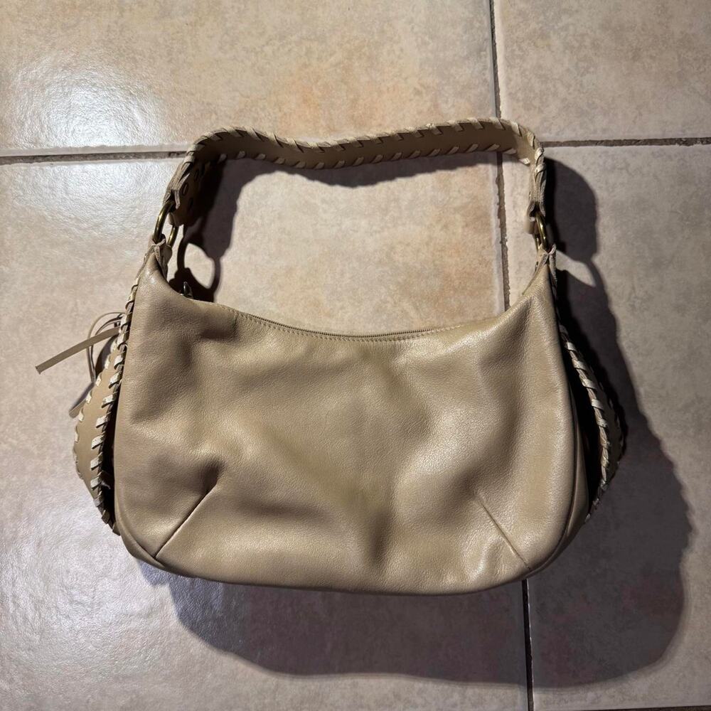 Vintage hand made fossil shoulder bag